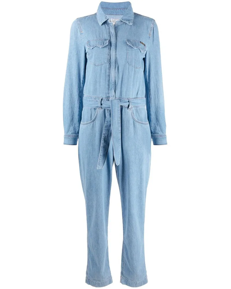 WASHINGTON DEE CEE Jeans-Jumpsuit mit geradem Bein - Blau Blau