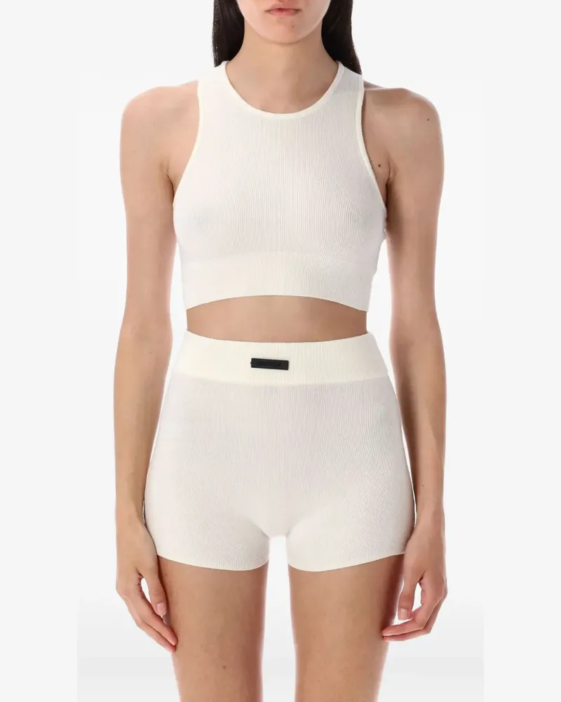 Fear of God Geripptes Strickoberteil - Nude Nude