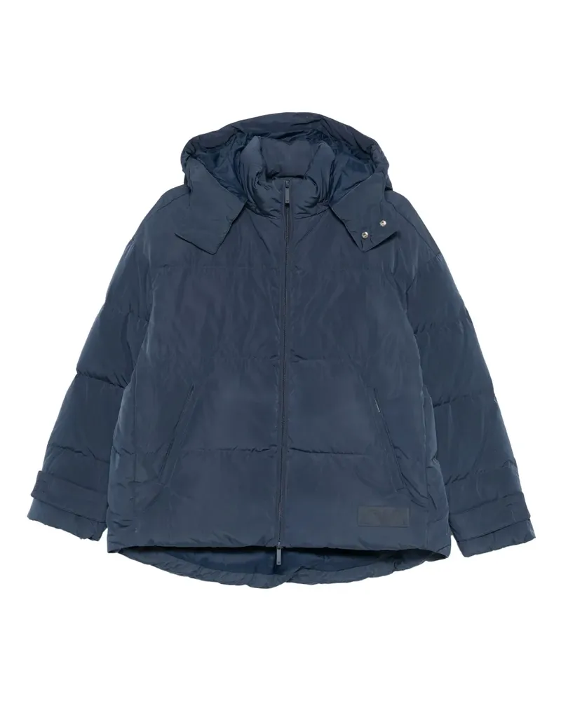 Emporio Armani padded hooded coat - Blau Blau