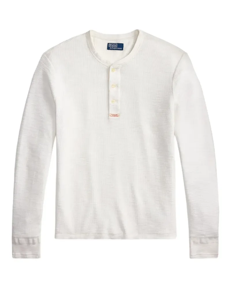 Ralph Lauren Henley-Hemd - Weiß Weiß