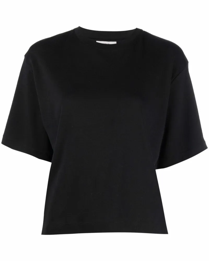 Vince Klassisches T-Shirt - Schwarz Schwarz