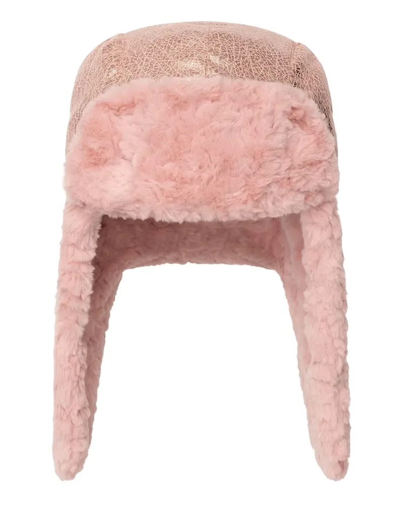 UNREAL FUR Amelia Hut aus Faux Fur - Rosa Rosa