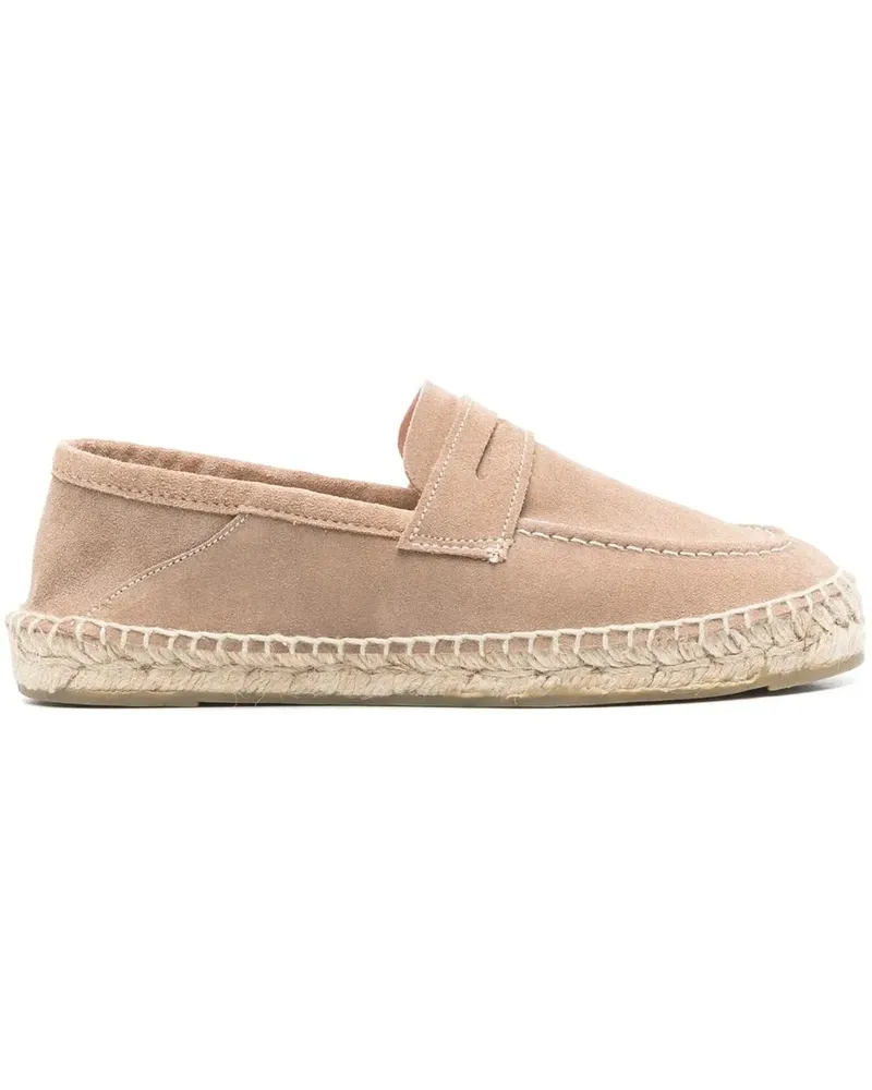 Manebí Klassische Espadrilles - Nude Nude