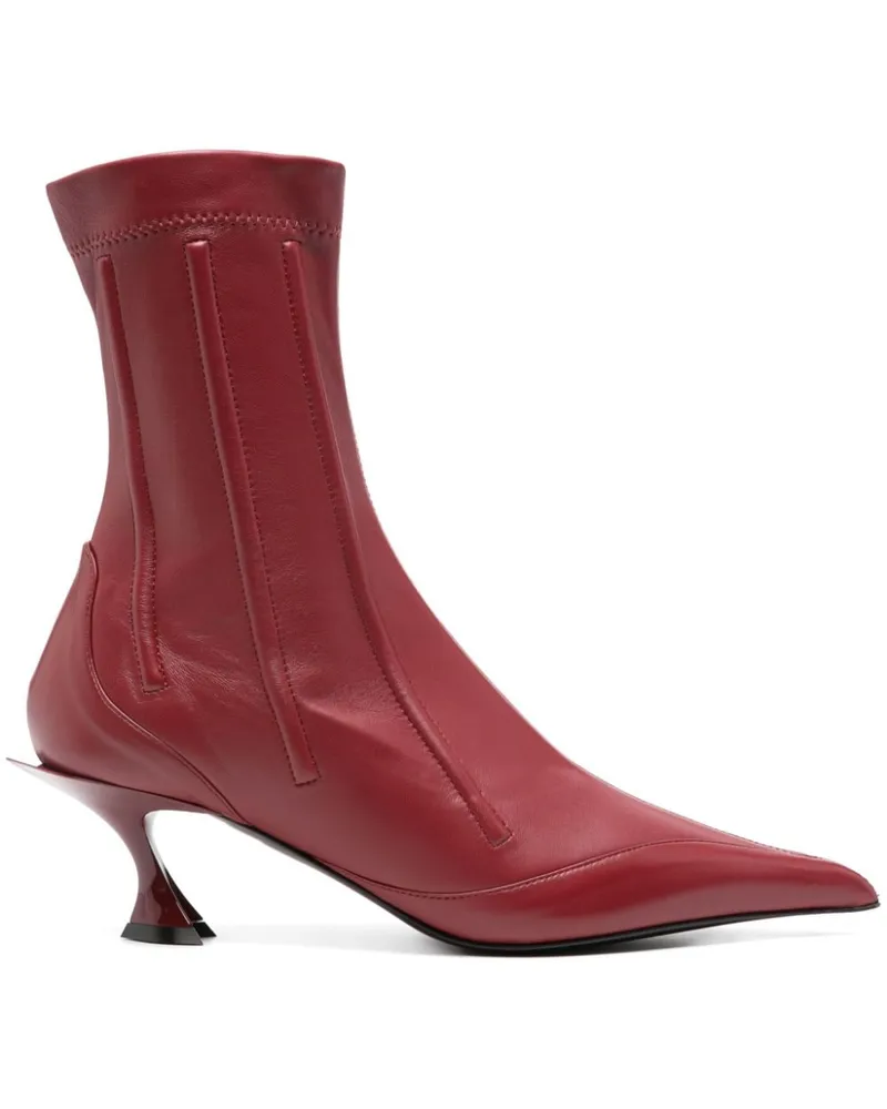 Thierry Mugler Fang Stiefel 55mm - Rot Rot