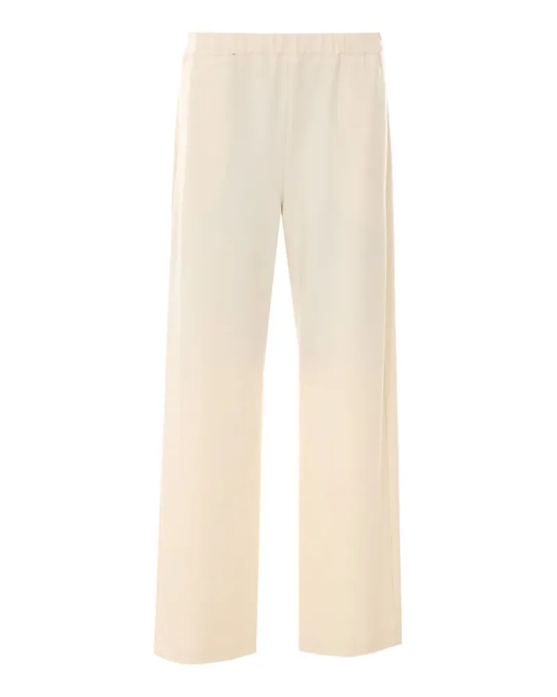 Rue du Bac elasticated straight-leg trousers - Nude Nude