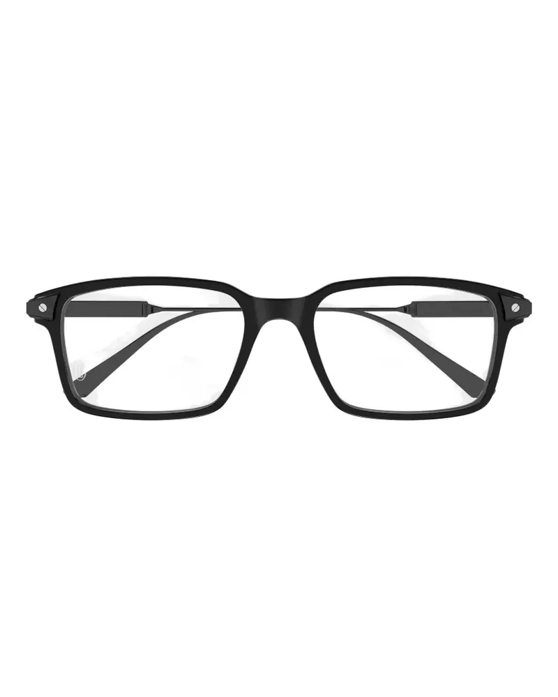 Cartier rectangle-frame glasses - Schwarz Schwarz