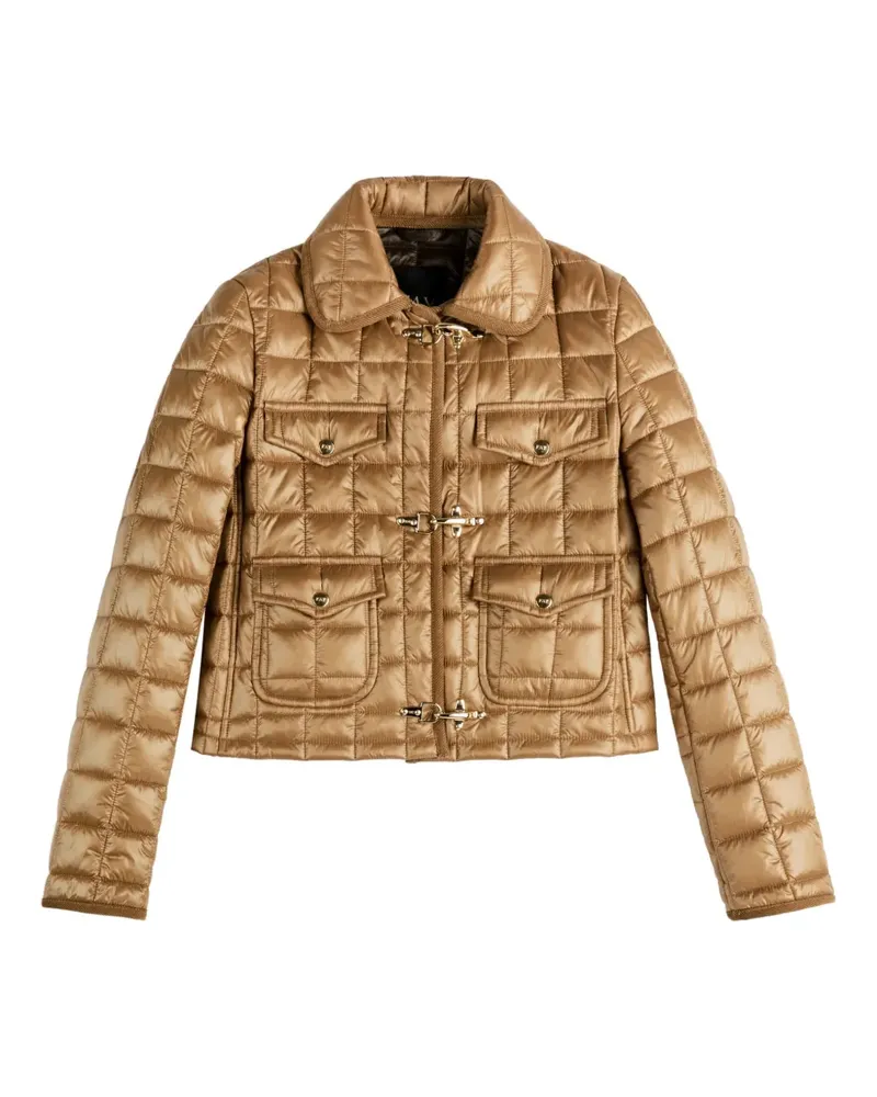 Fay Gesteppte Jacke mit Vordertaschen - Braun Braun