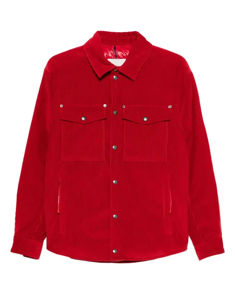 Moncler corduroy pocket jacket - Rot Rot