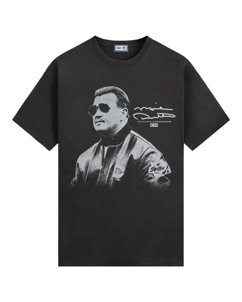 KITH T-Shirt mit grafischem Print - Schwarz Schwarz