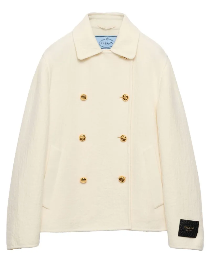 Prada Cabanjacke aus Twill - Nude Nude