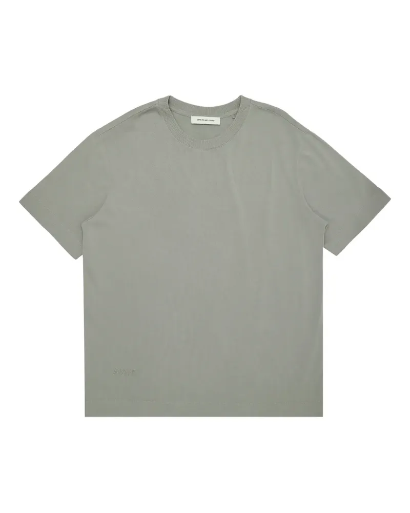 Applied Art Forms T-Shirt mit Rundhalsausschnitt - Grau Grau