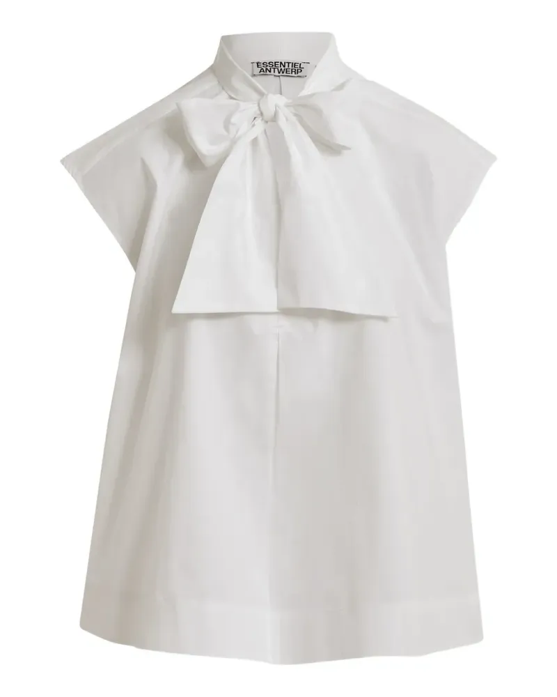 Essentiel bow-detail blouse - Weiß Weiß