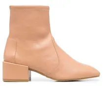 Klassische Chelsea-Boots - Nude