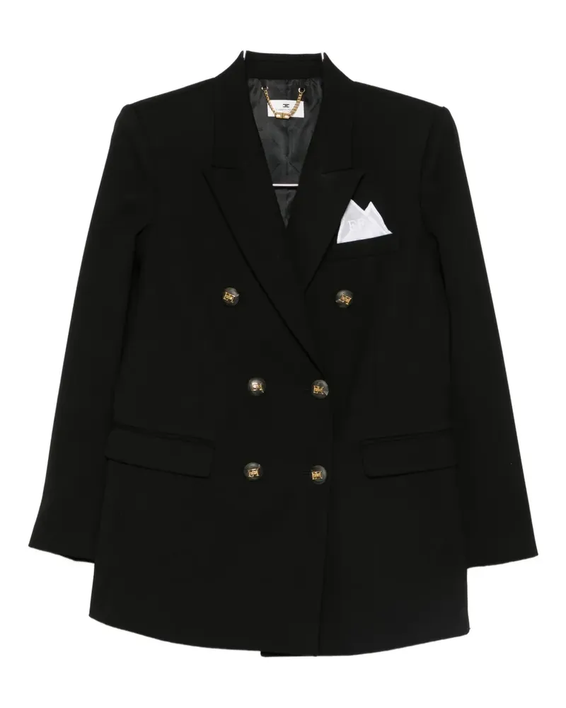 Elisabetta Franchi double-breasted blazer - Schwarz Schwarz