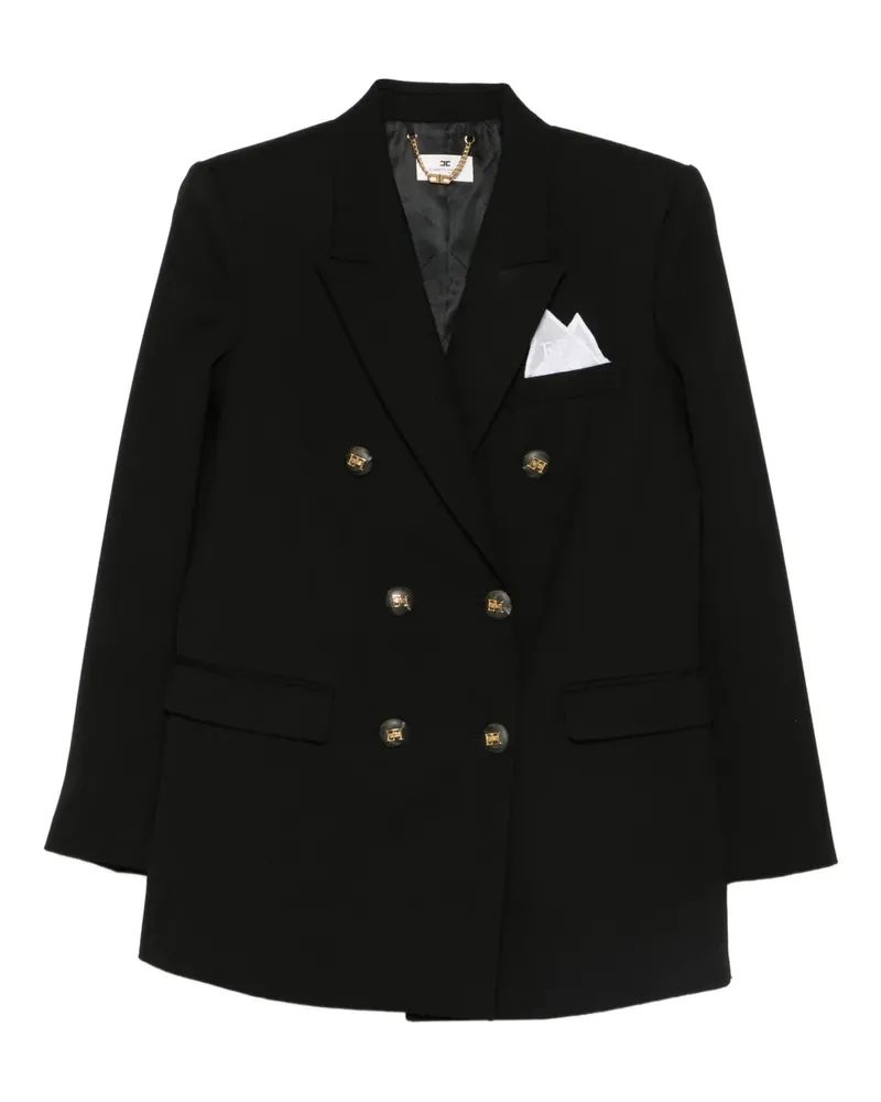 Elisabetta Franchi double-breasted blazer - Schwarz Schwarz