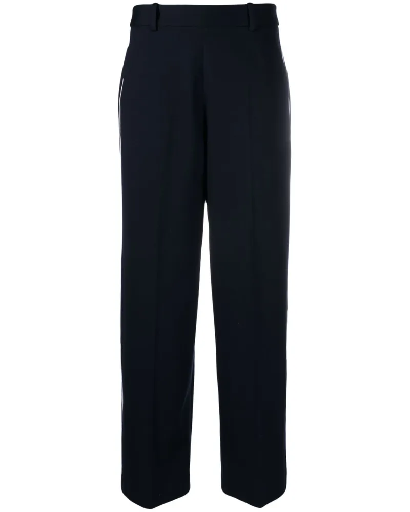 CIRCOLO 1901 Halbhohe Wide-Leg-Hose - Blau Blau