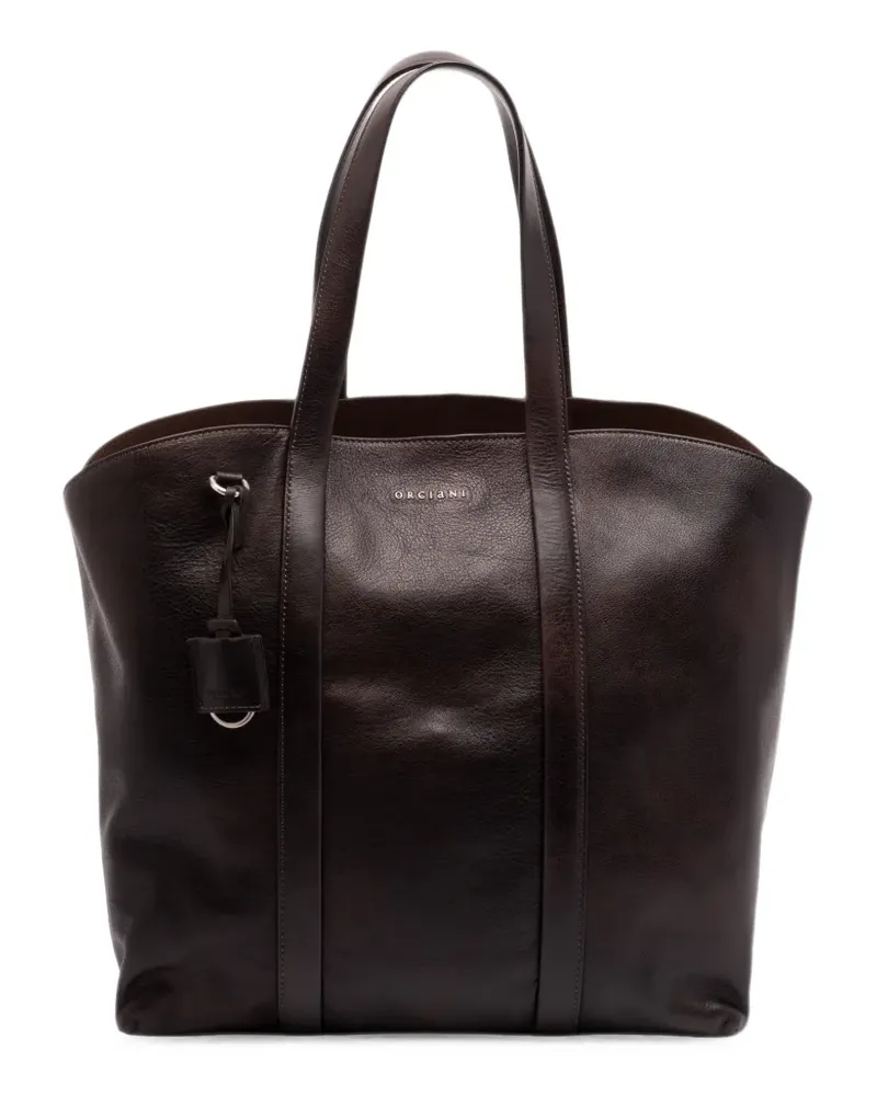 Orciani Lagoon Tote Bag - Braun Braun