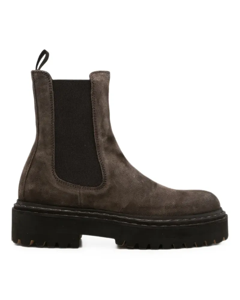Officine Creative Italia Blossom Stiefel aus Wildleder - Braun Braun