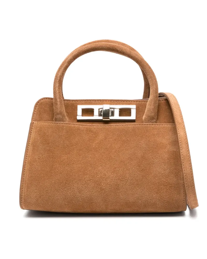 Fabiana Filippi Shopper aus Wildleder - Braun Braun