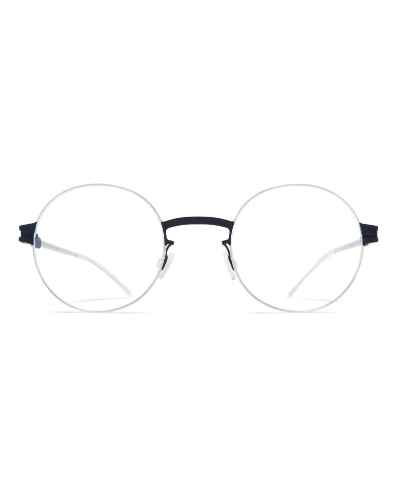 Mykita Lova Brille mit rundem Gestell - Silber Silber