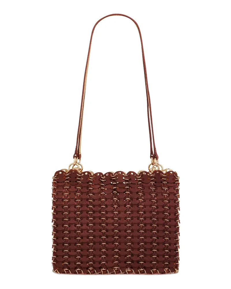 Paco Rabanne 1969 Flip Iconic Discs Schultertasche - Rot Rot