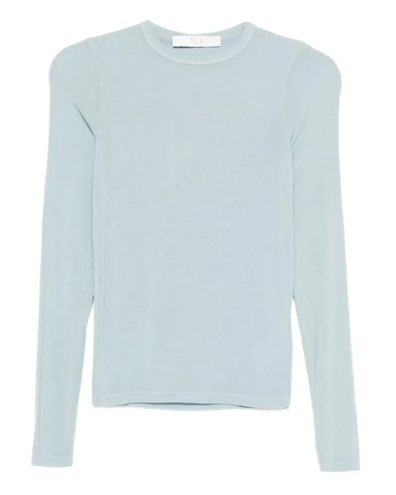 TELA T-Shirt mit rundem Ausschnitt - Blau Blau