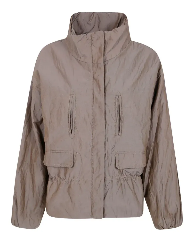Paloma Wool Lorde oversized high-neck jacket - Braun Braun
