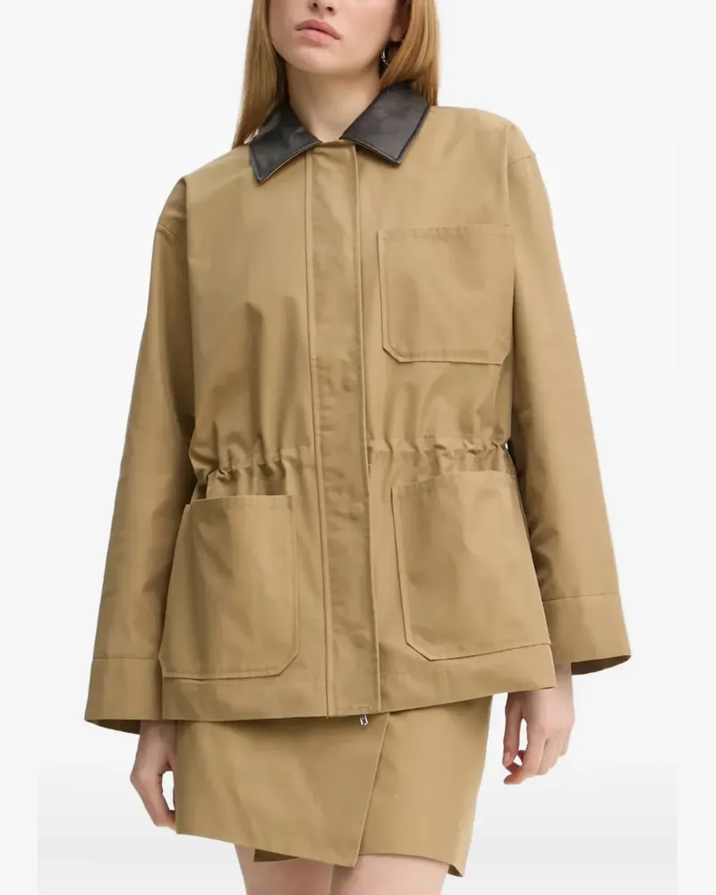 Day Birger et Mikkelsen Pocket Jacke mit Kordelzug - Grün Grün