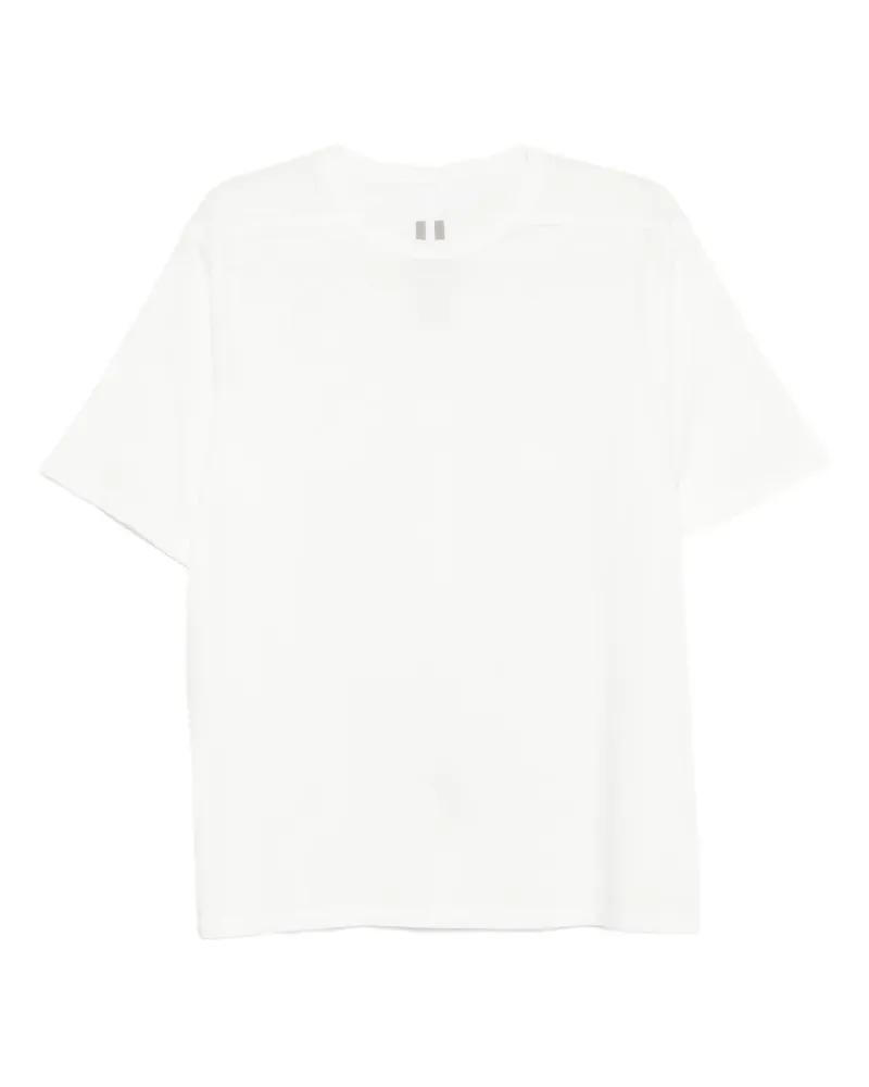Rick Owens T-Shirt mit rundem Ausschnitt - Weiß Weiß