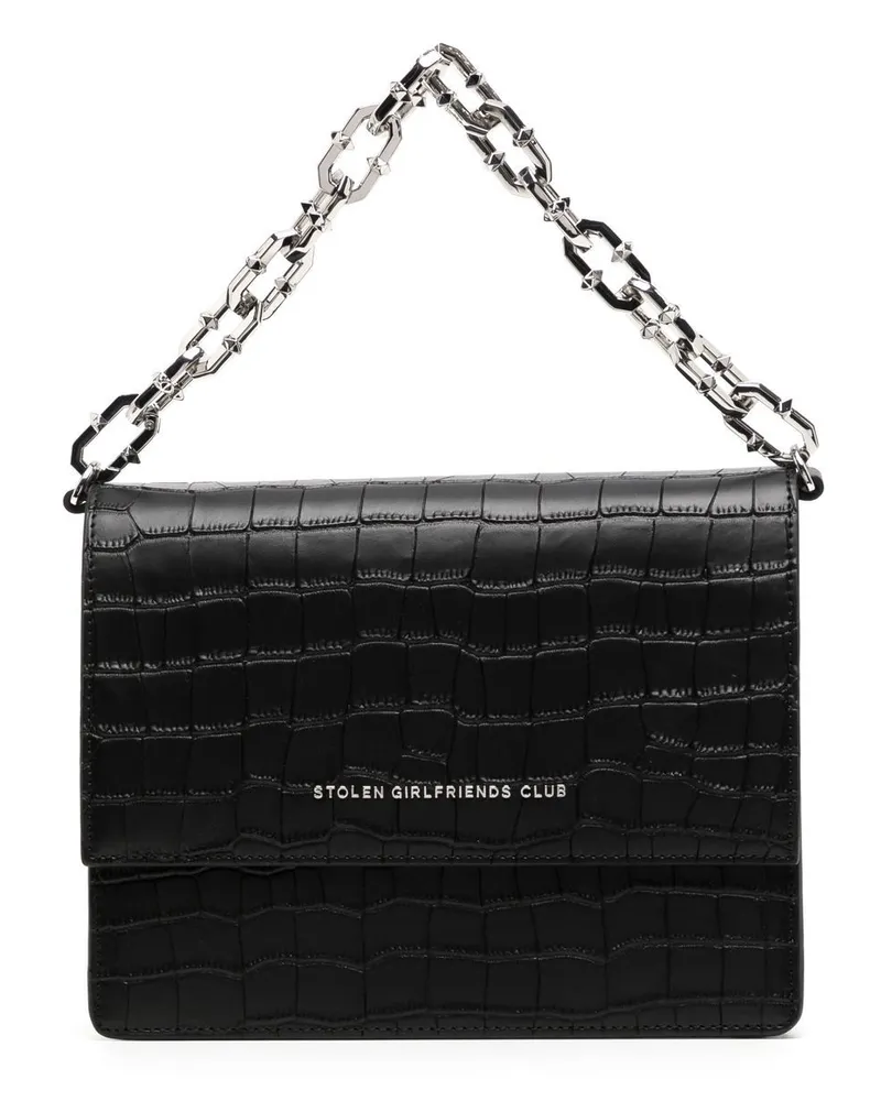 Stolen Girlfriends Club Big Trouble Schultertasche Schwarz