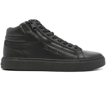 Sneakers mit Logo-Prägung - Schwarz