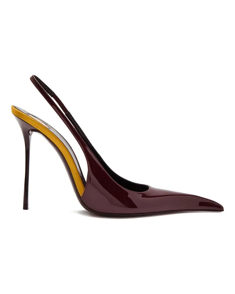 Saint Laurent slingback stiletto pumps - Braun Braun