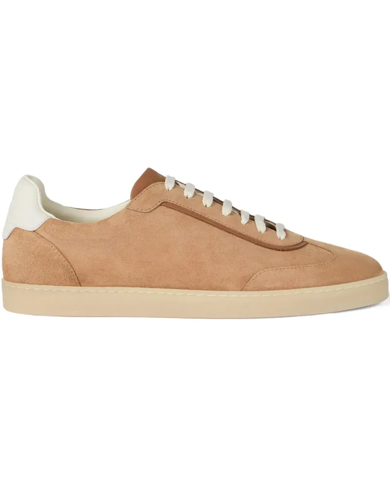 Brunello Cucinelli Sneakers aus Wildleder - Braun Braun