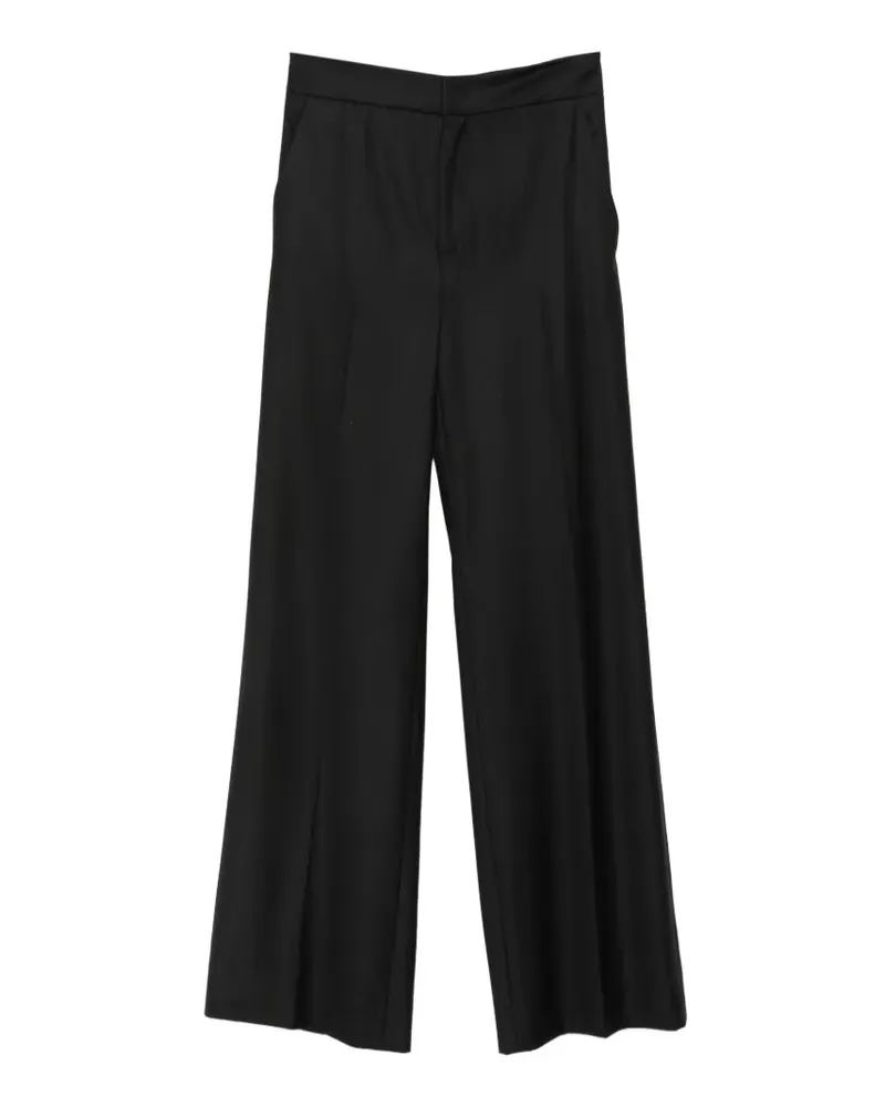Sa Su Phi Weite Hose mit Bügelfalten - Schwarz Schwarz