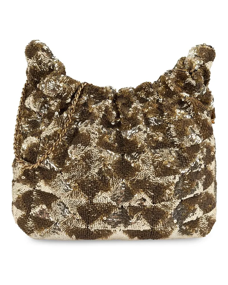 Tory Burch Beuteltasche mit Pailletten - Gold Gold