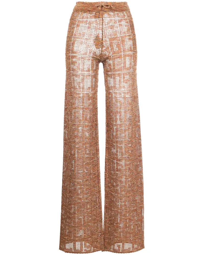 GCDS Hose mit hohem Bund - Orange Orange