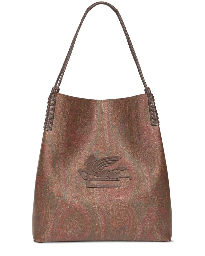 Etro Große Libra Tote Bag - Braun Braun