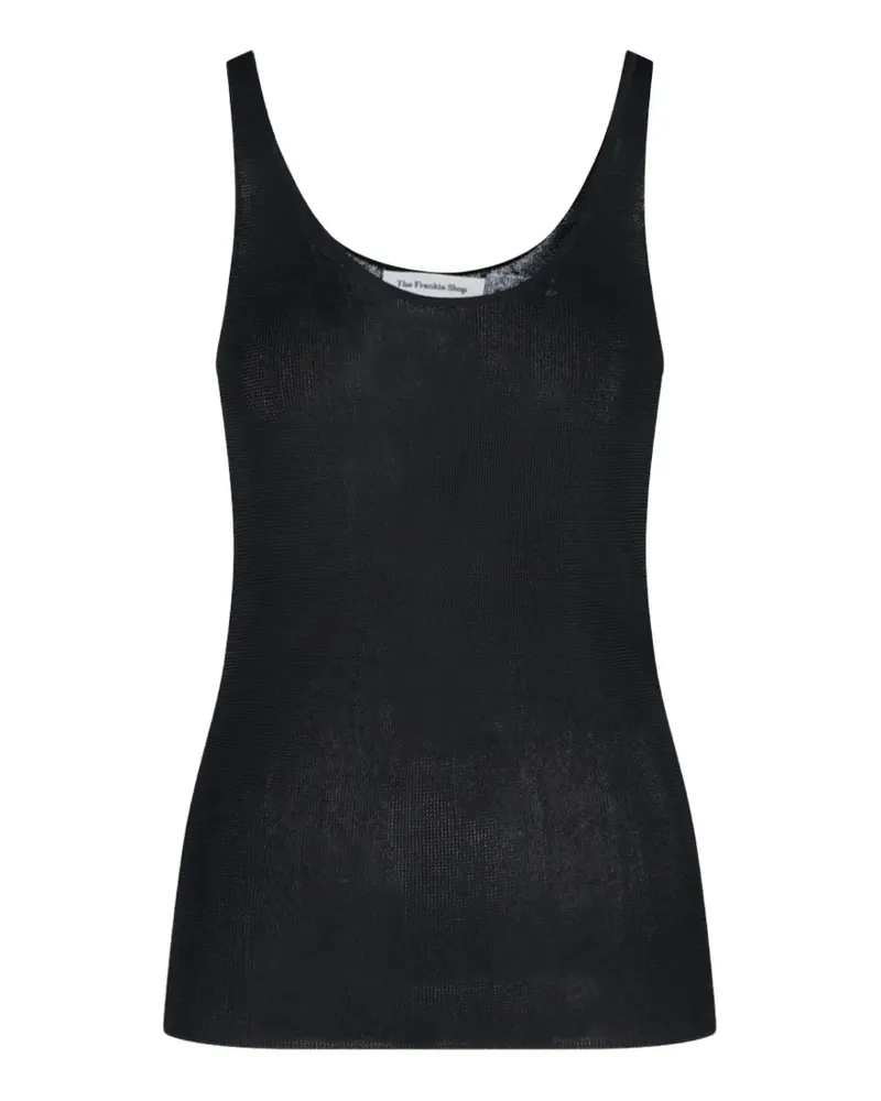 FRANKIE Shop Rivo knit tank top - Schwarz Schwarz