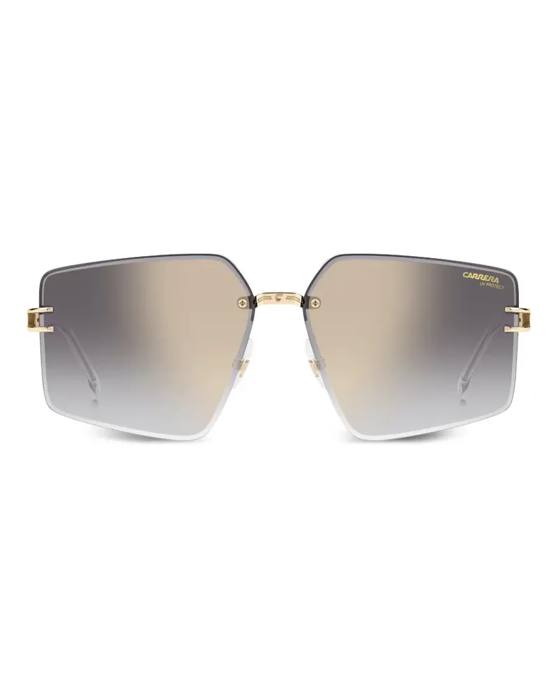 Carrera geometric-frame sunglasses - Gold Gold