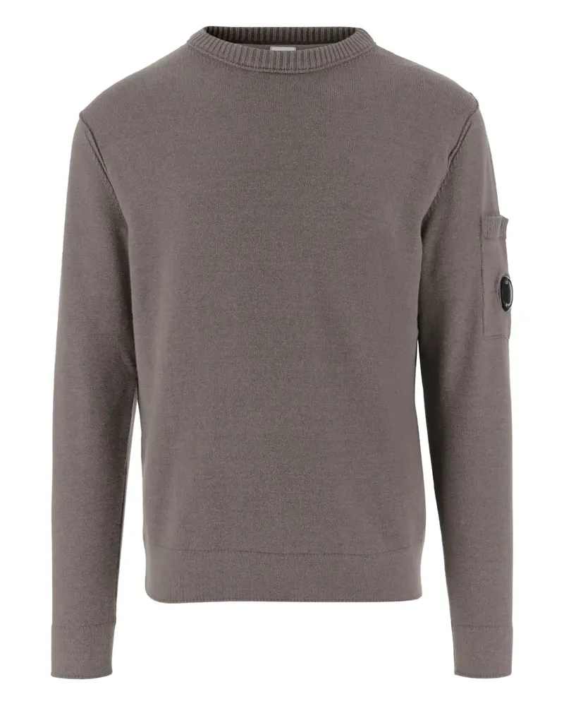 C.P. Company Pullover mit Rundhalsausschnitt - Grau Grau