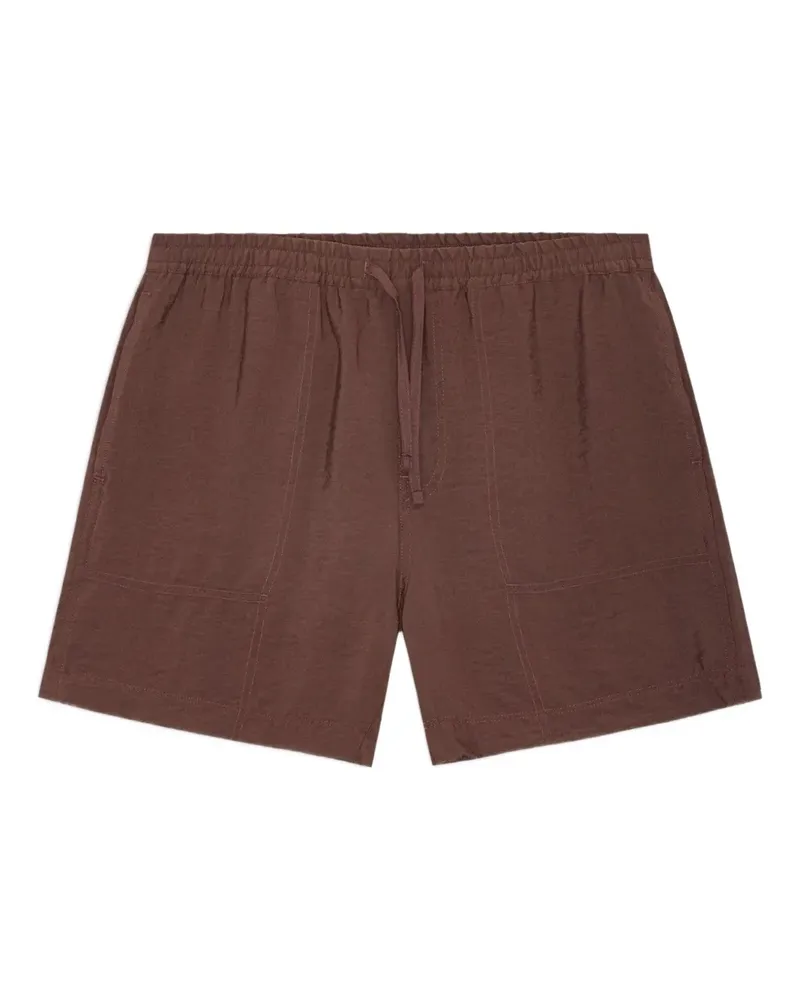 NN 07 Ryder Shorts mit Kordelzug - Braun Braun