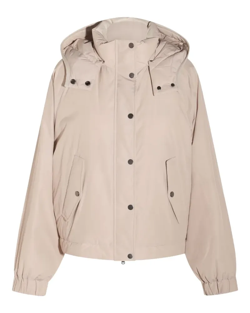 Brunello Cucinelli Jacke mit Kapuze - Braun Braun
