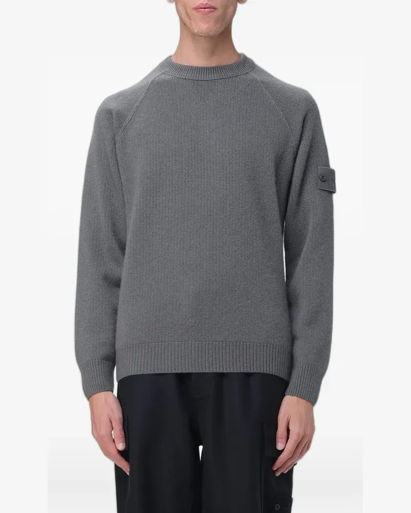 Stone Island cashmere sweater - Grau Grau
