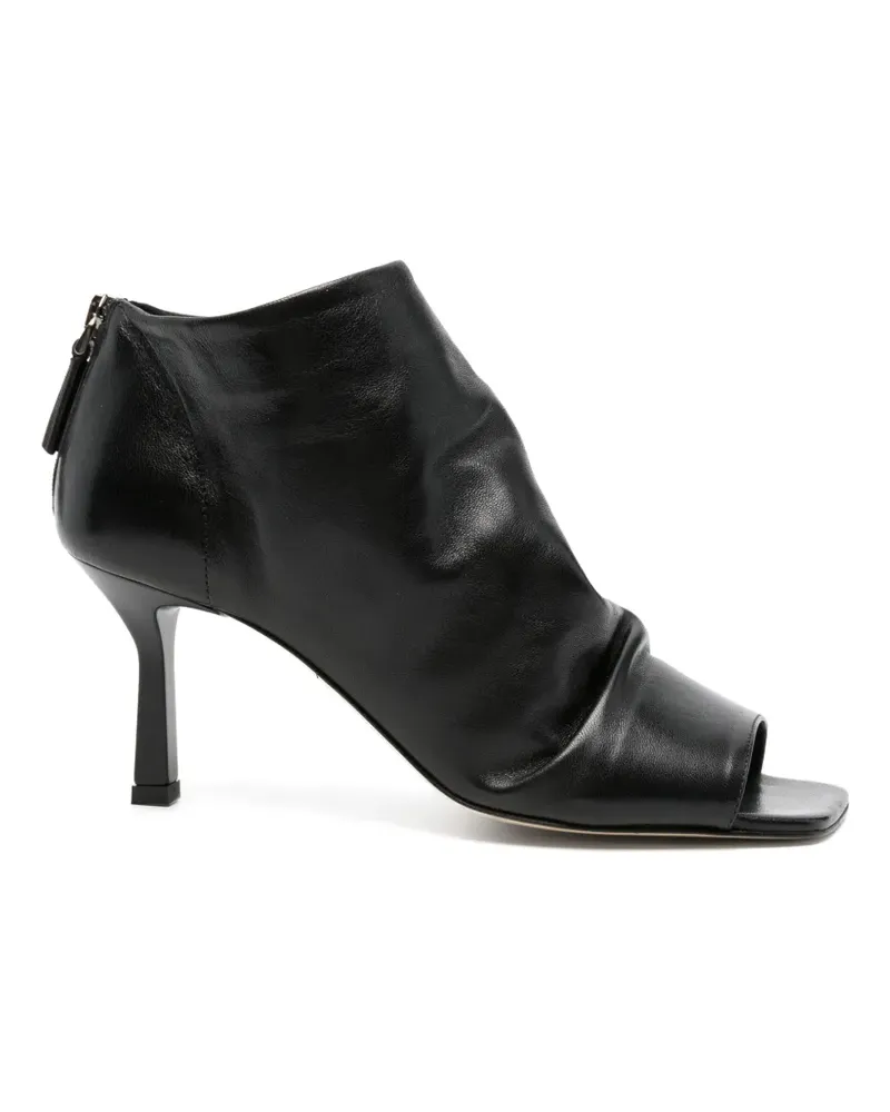 The Seller Eckige Stiefel - Schwarz Schwarz