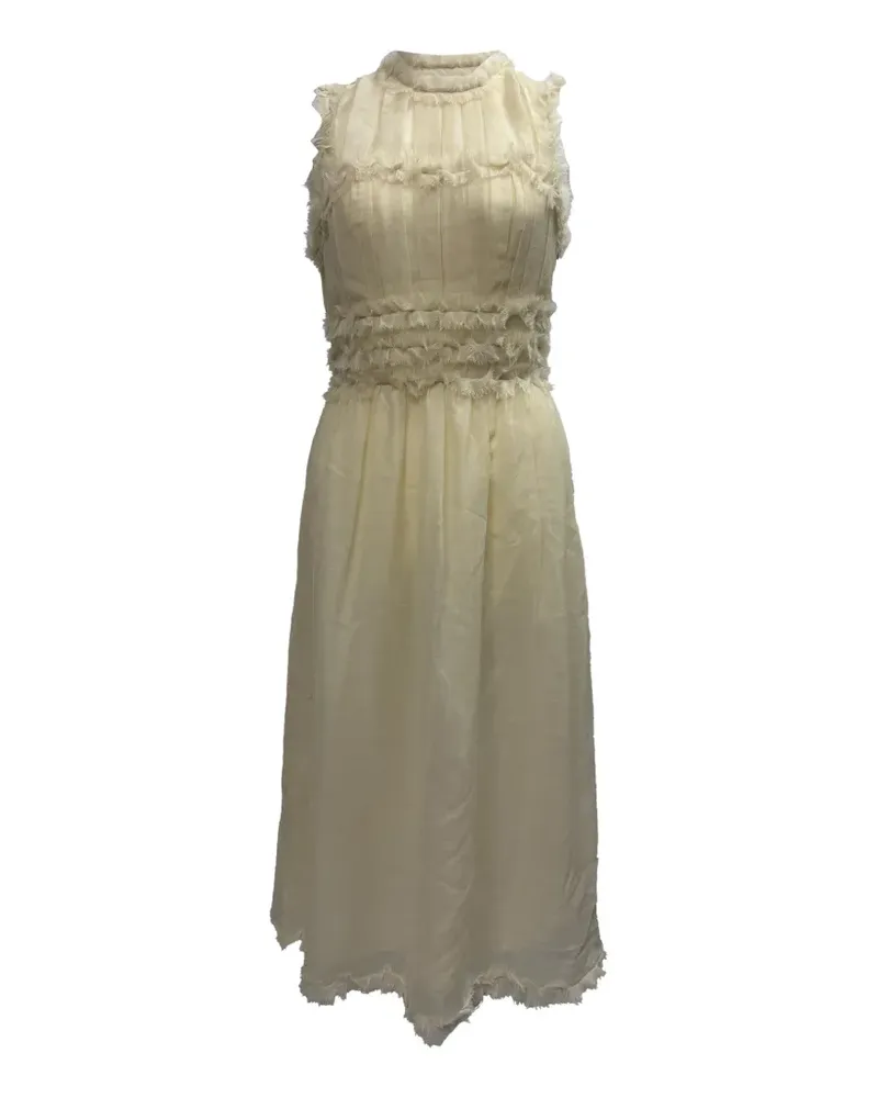 Ulla Johnson Aberdeen pleated dress - Nude Nude