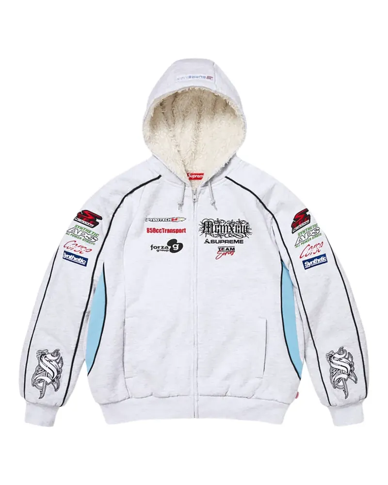 Supreme Being Kapuzenjacke mit Reißverschluss - Grau Grau