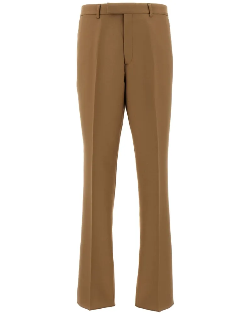 Gucci Hose mit weitem Bein - Braun Braun