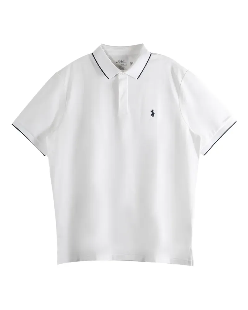 Ralph Lauren piped short-sleeve T-shirt - Weiß Weiß