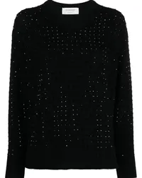 SPORTMAX Pullover mit Strass Schwarz