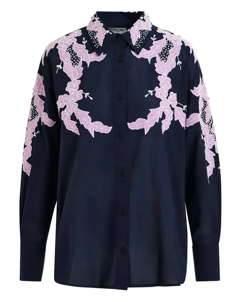 Essentiel Inglewood Hemd - Blau Blau